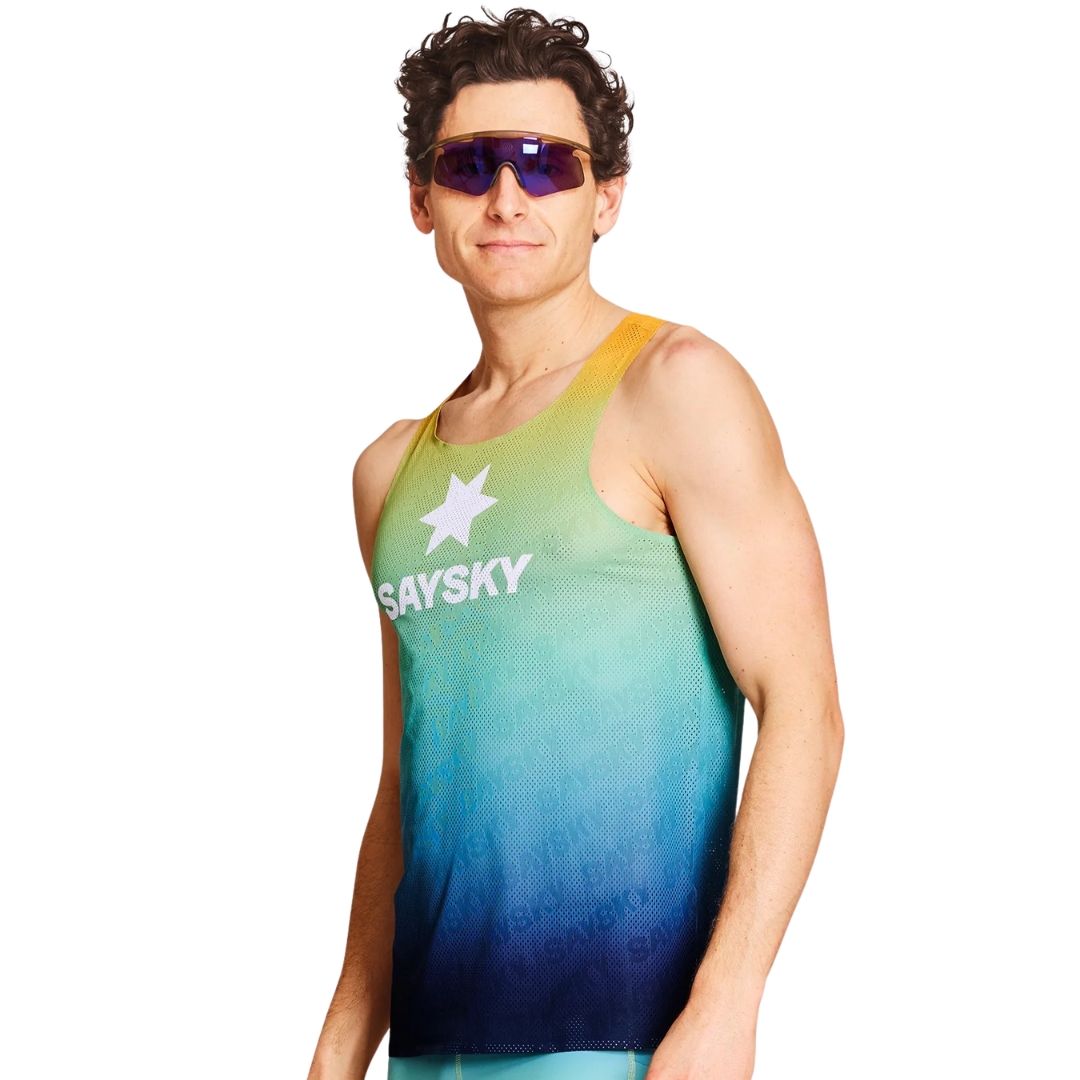 Saysky Drip Dye Flow Air Singlet Bekleidung Herren bunt L