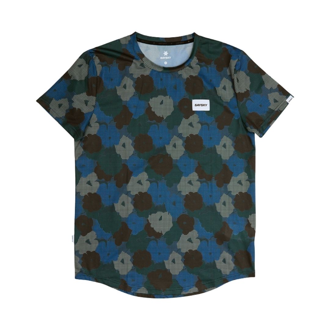 Saysky Flower Combat T-Shirt Bekleidung Herren bunt L