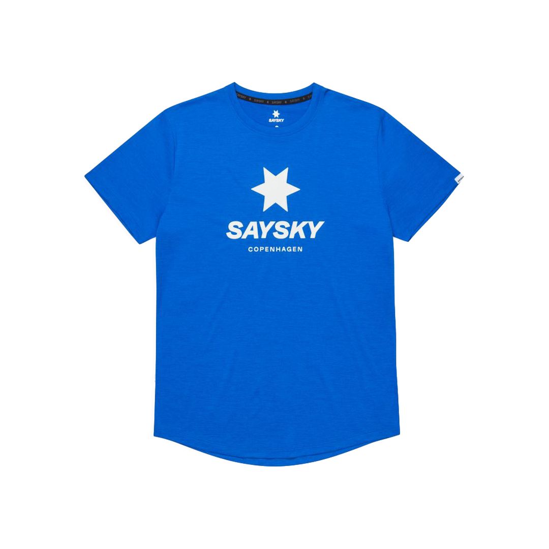 Saysky Logo Combat Pro T-shirt Bekleidung Herren blau XL