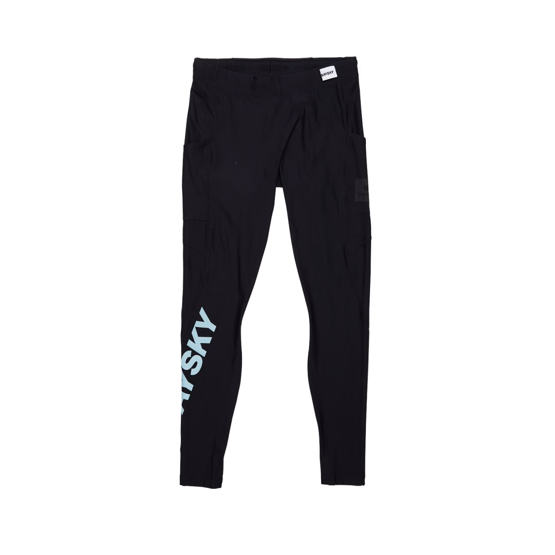 Saysky Logo Motion+ Long Tights Bekleidung Herren schwarz M
