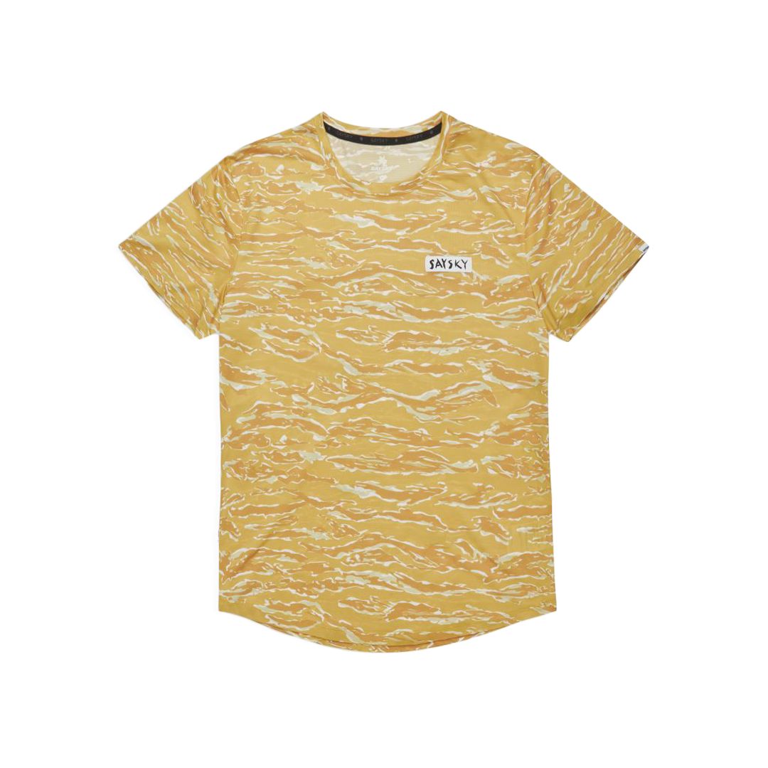 Saysky Tiger Combat T-Shirt Bekleidung Herren gelb S