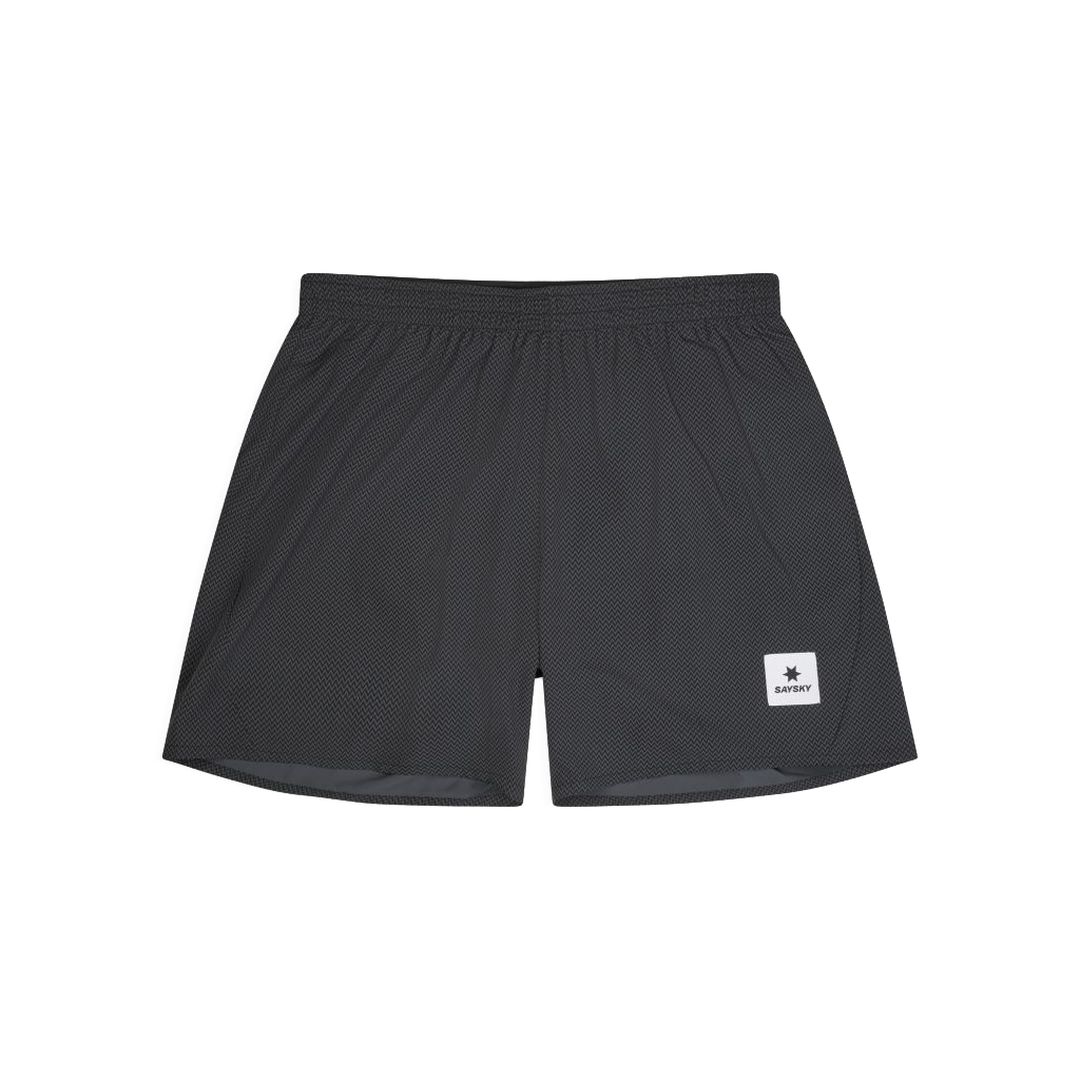 Saysky Zig Zag Pace Shorts 5'' Bekleidung Herren schwarz XL