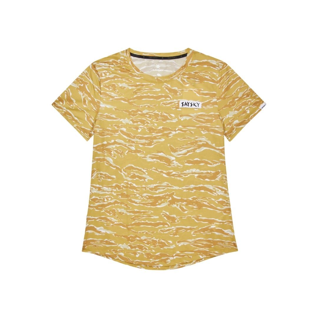 Saysky Tiger Combat T-Shirt Vêtements Damen jaune