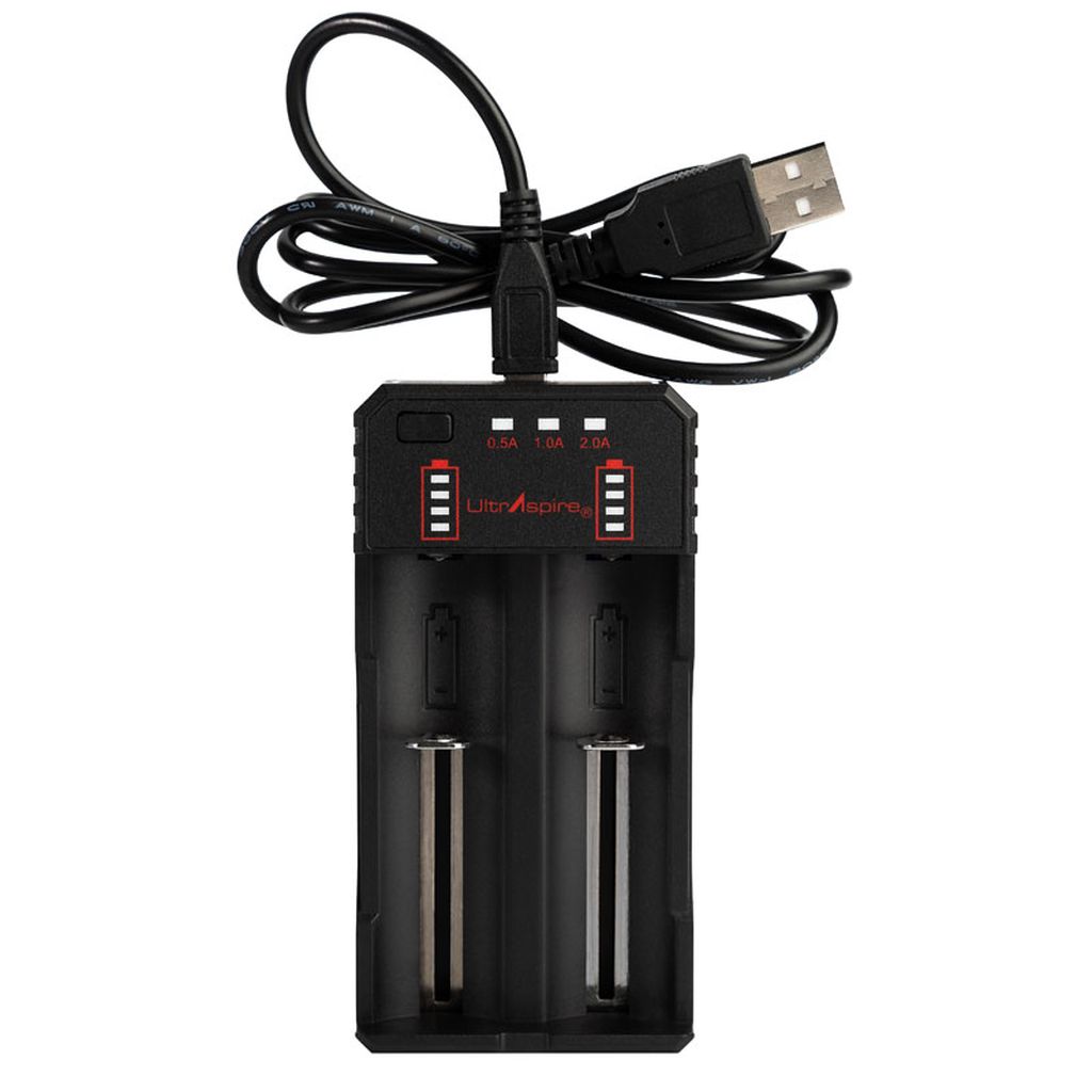Ultraaspire Battery Charger 18650 zubehör Unisex schwarz