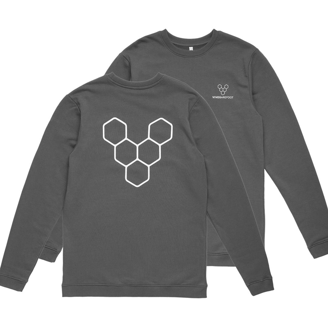 Vivobarefoot Sweatshirt Bekleidung Unisex schwarz XL